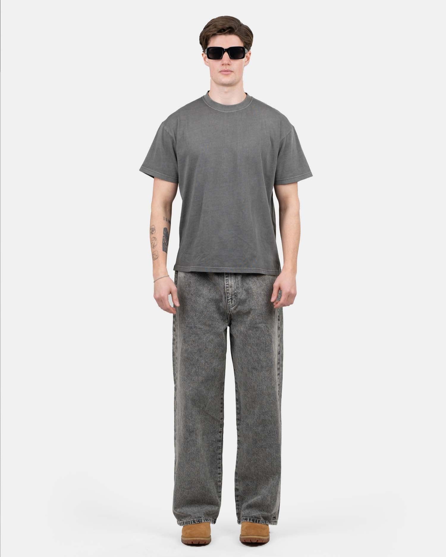 Blank T-shirt Washed Grey | Skagen - clothing.dk